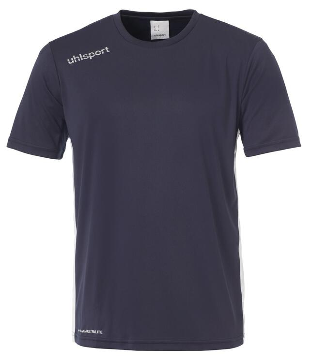 uhlsport essential trikot kurzarm marine weiss 116