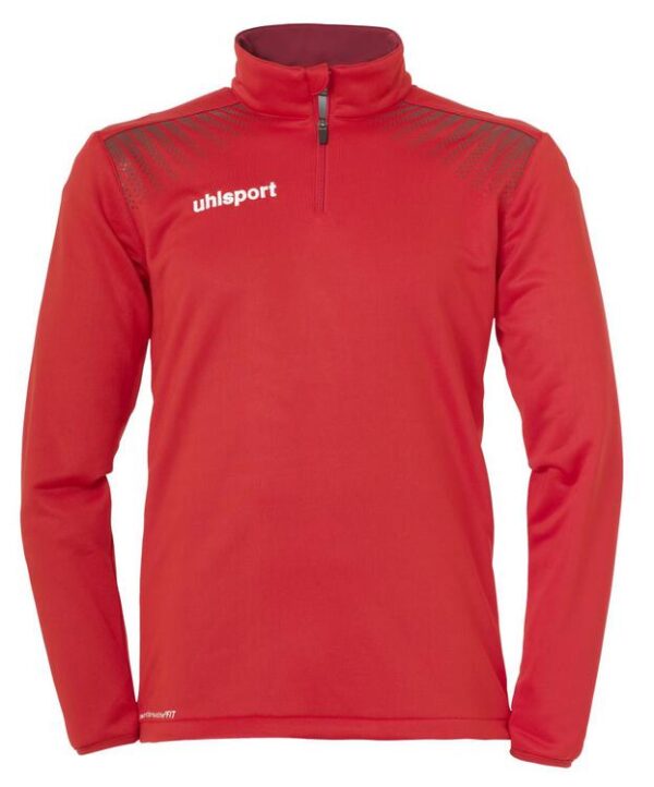 Uhlsport GOAL 1/4 ZIP TOP rot/bordeaux 128