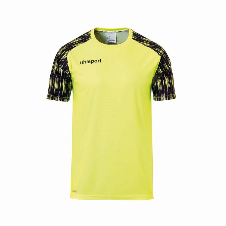 uhlsport reaction goalkeeper set 100366703 fluo gelb schwarz gr