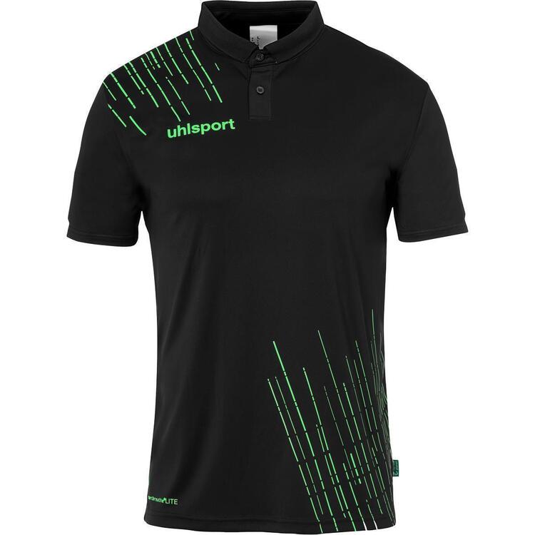 uhlsport score 26 poly polo 100527410 schwarz fluo gruen gr 140