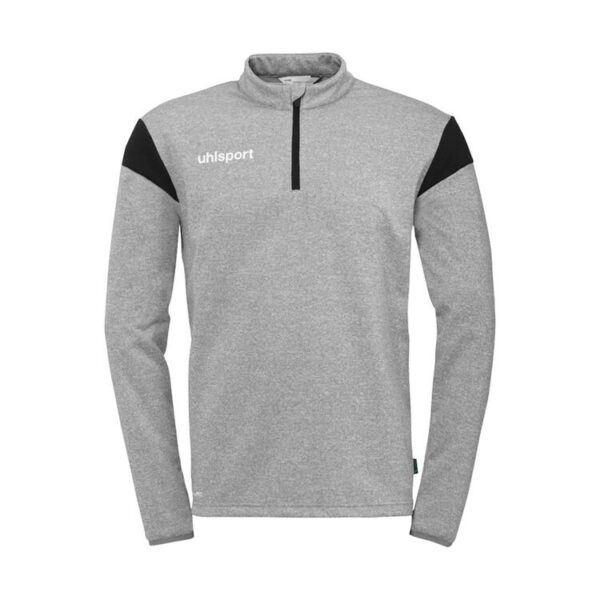 Uhlsport Squad 27 1/4 Zip Top 100225831 dark grau melange/schwarz -...