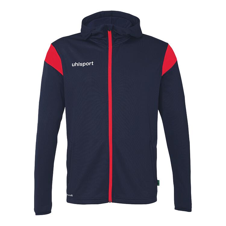 uhlsport squad 27 track hood jacke 100225742 marine rot gr 164