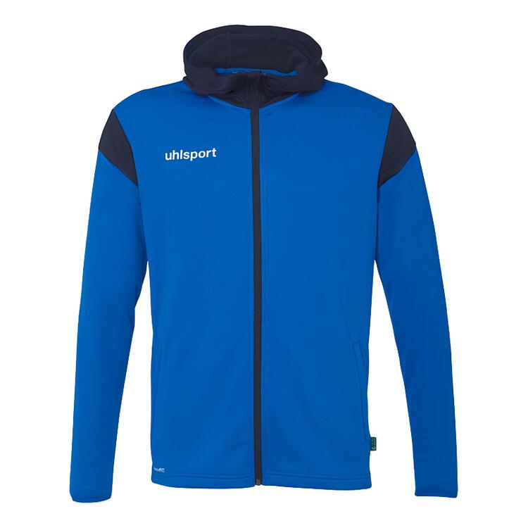 uhlsport squad 27 track hood jacke 100225743 azurblau marine gr 128