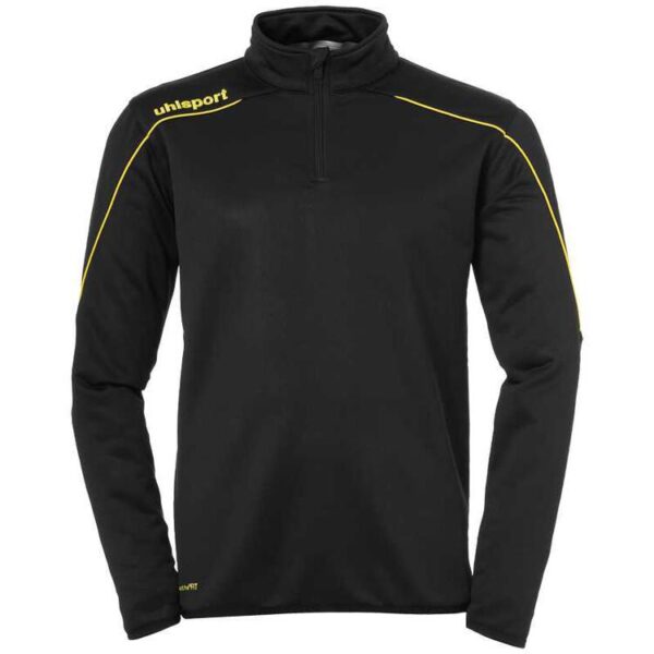 Uhlsport STREAM 22 1/4 ZIP TOP 100220323 schwarz/limonengelb Gr. 104