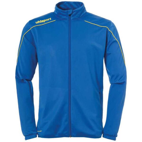 Uhlsport STREAM 22 CLASSIC JACKE 1005193 azurblau/limonengelb 140