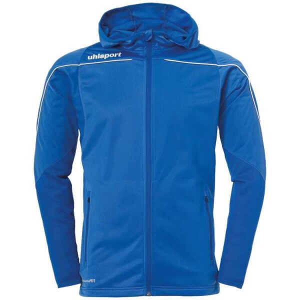 Uhlsport STREAM 22 TRACK HOOD JACKET 1005189 azurblau/wei? 116