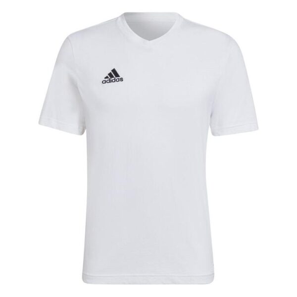 adidas Entrada 22 T-Shirt Herren HC0452 WHITE XS