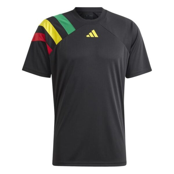 adidas FORTORE23 JSY IK5737 BLACK/TEAGRN/TMYELL/T - Gr. 3XL