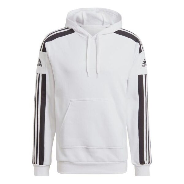 ADIDAS SQUADRA 21 SWEAT HOODIE HERREN WHITE GT6637 - Gr. XS