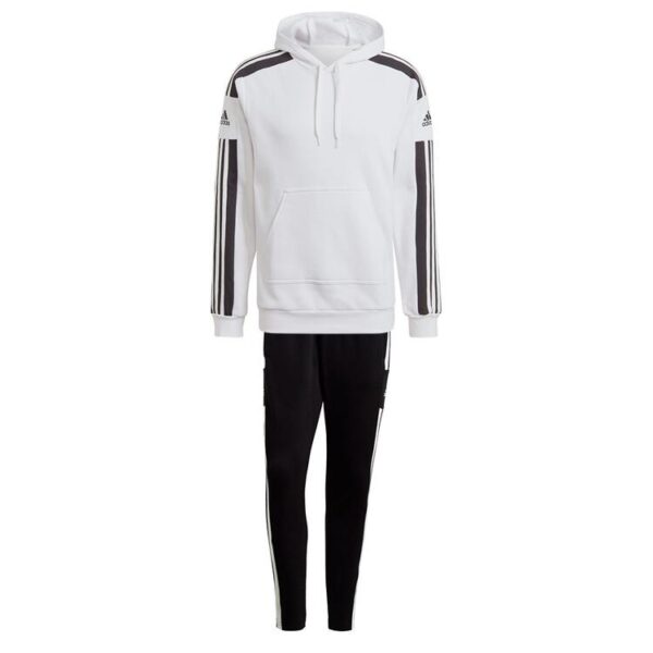 Adidas Squadra 21 Sweat Trainingsanzug Herren mit Hoody WHITE /...