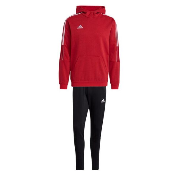 Adidas Tiro 21 Sweat Trainingsanzug Herren mit Hoody - Farbe:...