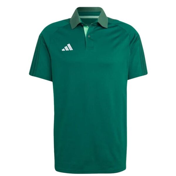 adidas Tiro 23 Competition Polo Kinder HU1350 DRKGRN/BEAMGR - Gr. 176