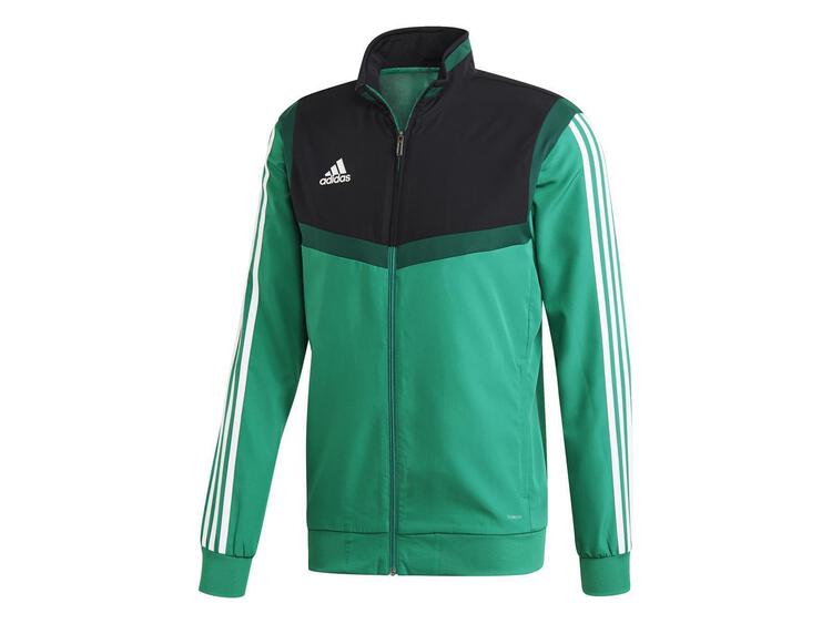 adidas tiro19 pre jkt dw4788 bgreen white gr s