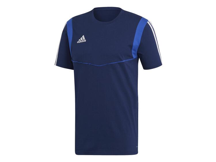 adidas tiro19 tee dt5413 dkblue boblue gr m