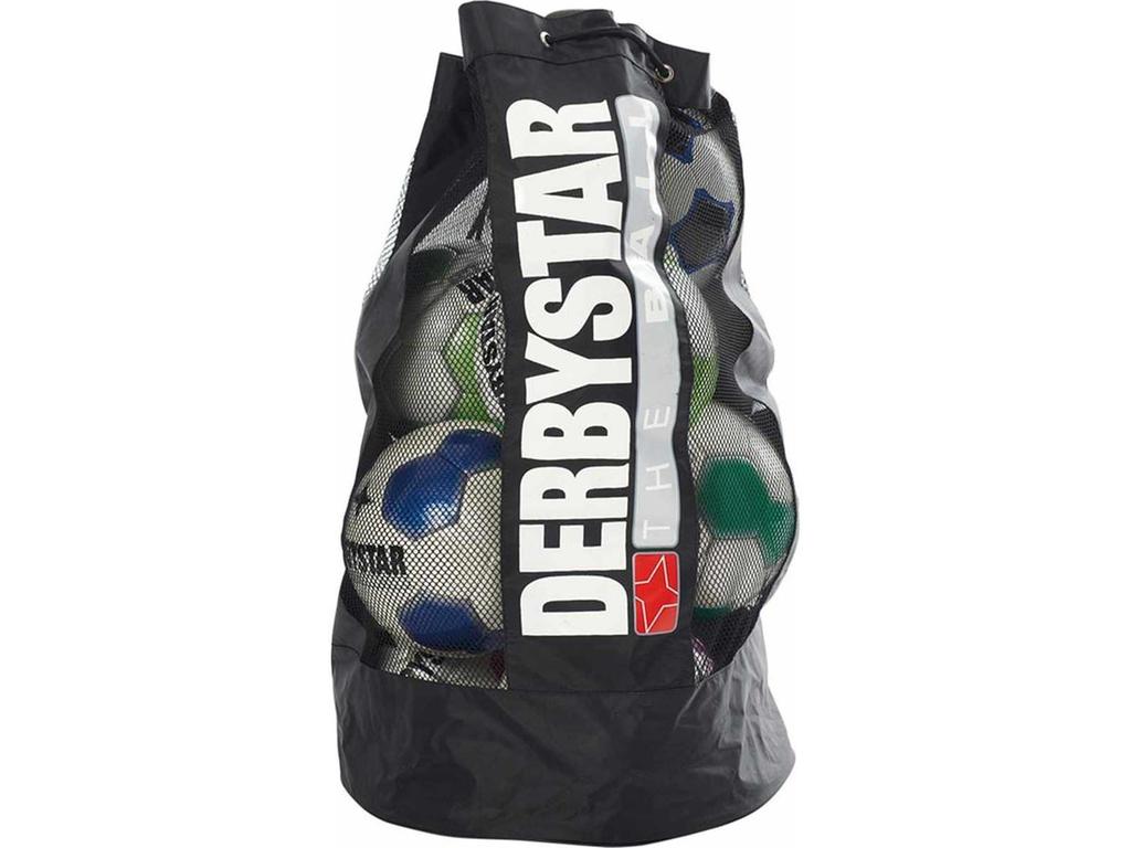 derbystar ballsack 10 baelle schwarz 4520000200 gr fuer 10 baelle