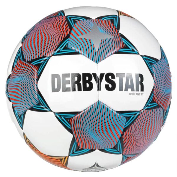 Derbystar Brillant TT v23 Trainingsball 113055 WEISS/ROT/ORANGE 5