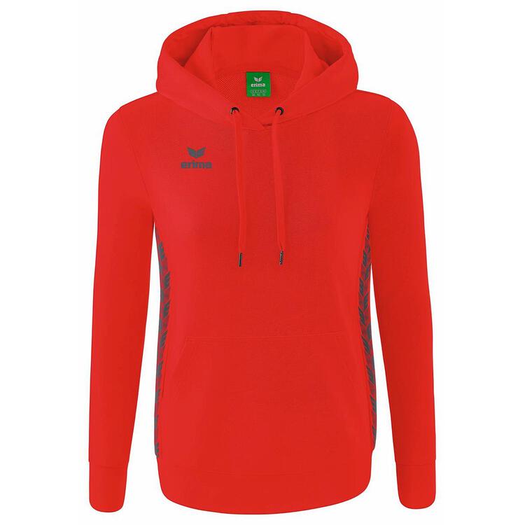 erima essential team hoody 2072214 rot slate grey 38