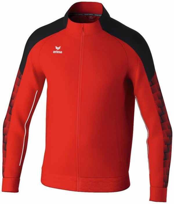 Erima Evo Star Trainingsjacke 1032412 - rot/schwarz - 116