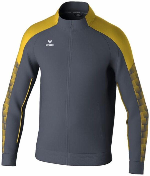 Erima Evo Star Trainingsjacke 1032416 - slate grey/gelb - 116