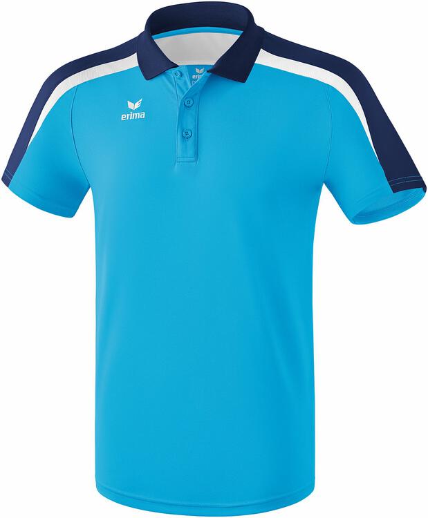 erima liga 20 poloshirt curacao new navy weiss 1111826 erwachsene gr