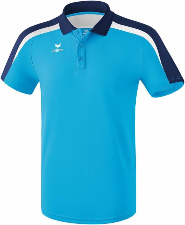 Erima Liga 2.0 Poloshirt curacao/new navy/wei? 1111826 Erwachsene...