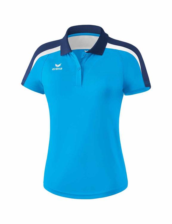 erima liga 20 poloshirt curacao new navy weiss 1111836 damen gr 34