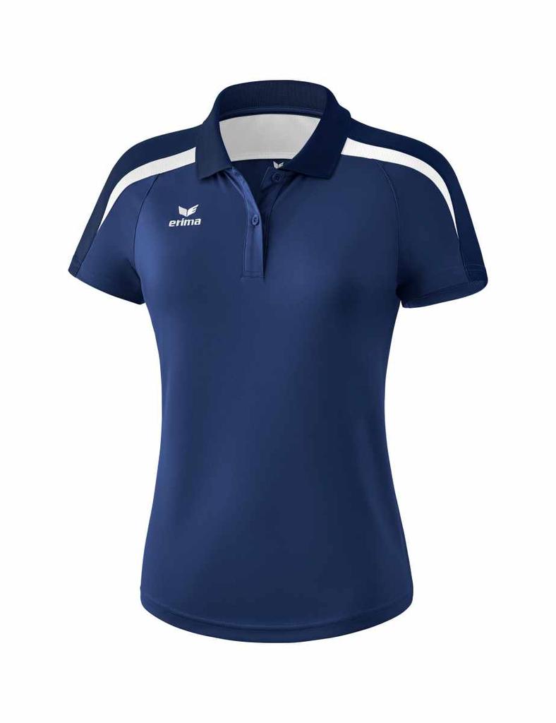 erima liga 20 poloshirt new navy dark navy weiss 1111839 damen gr 34