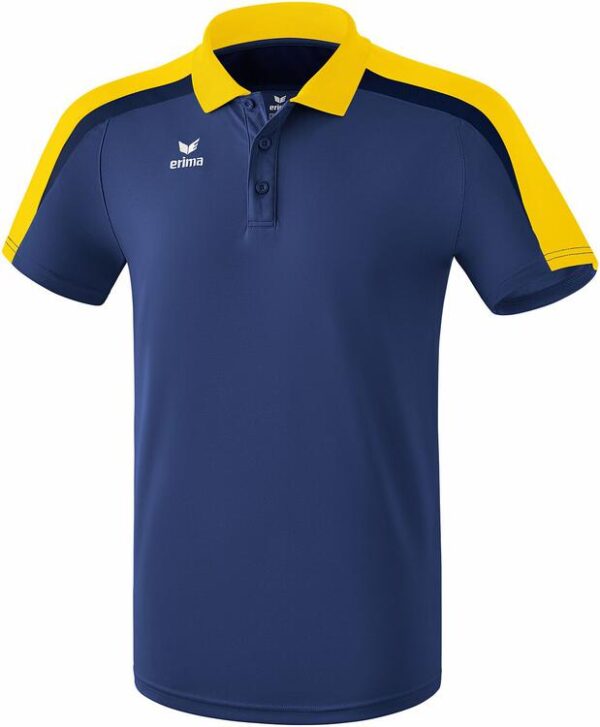 Erima Liga 2.0 Poloshirt new navy/gelb/dark navy 1111825 Erwachsene...