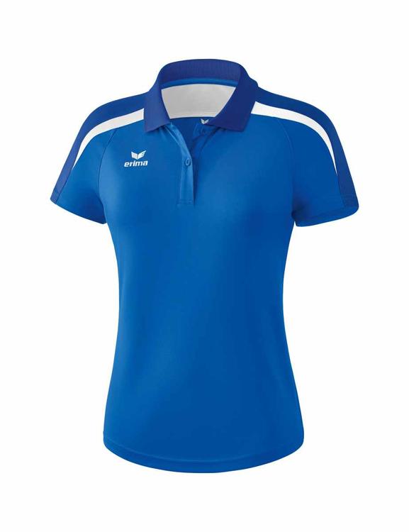 erima liga 20 poloshirt new royal true blue weiss 1111832 damen gr 38