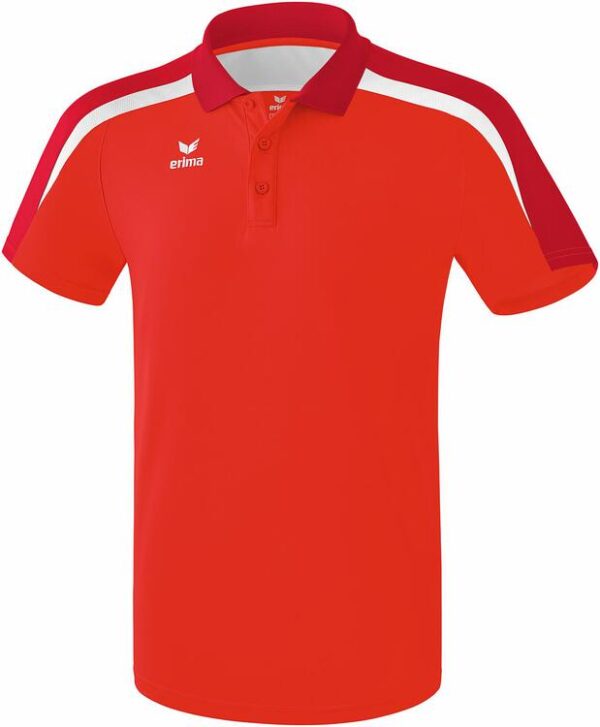 Erima Liga 2.0 Poloshirt rot/dunkelrot/wei? 1111821 Erwachsene Gr. 4XL