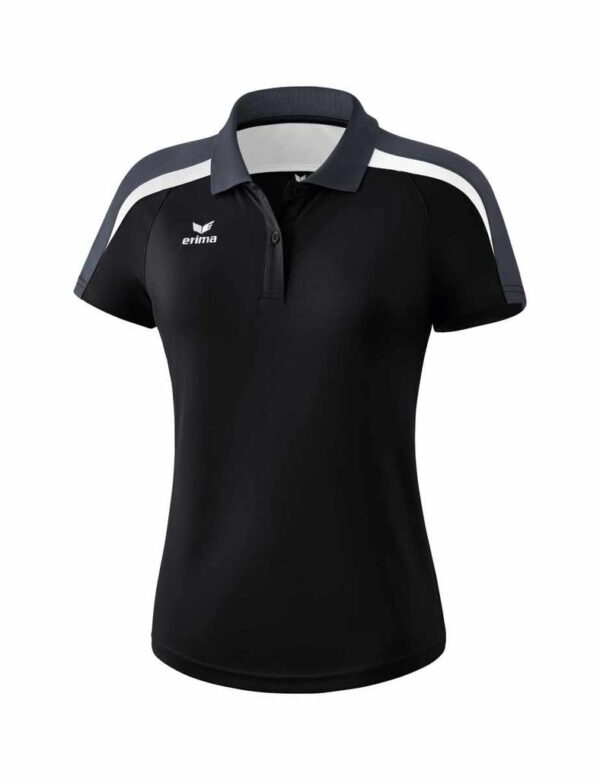 Erima Liga 2.0 Poloshirt schwarz/wei?/dunkelgrau 1111834 Damen Gr. 34