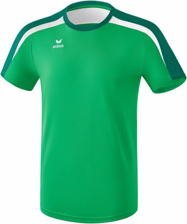 Erima Liga 2.0 T-Shirt smaragd/evergreen/wei? 1081823 Erwachsene...