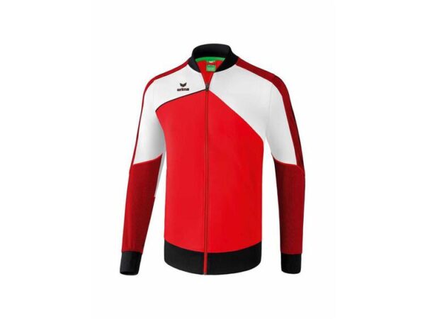 Erima Premium One 2.0 Pr?sentationsjacke rot/wei?/schwarz 1011802...