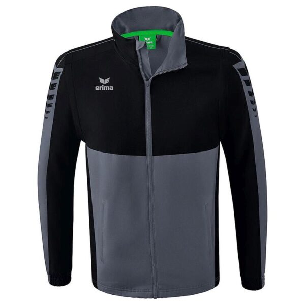 Erima Six Wings Jacke mit abnehmbaren ?rmeln 1062201 slate...