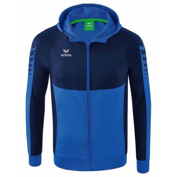 Erima Six Wings Trainingsjacke mit Kapuze 1032206 new royal/new...