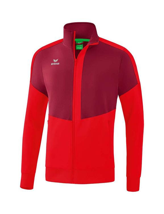 erima squad worker jacke bordeaux rot erwachsene 1032028 gr l