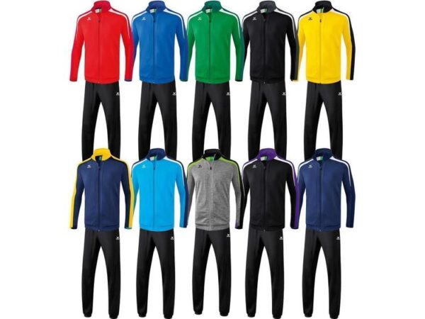 Erima Trainingsanzug Liga 2.0 grau/schwarz/gr?n 116