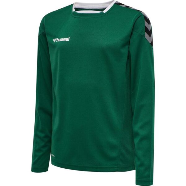 Hummel AUTHENTIC Kinder POLY JERSEY langarm EVERGREEN 204923-6140...