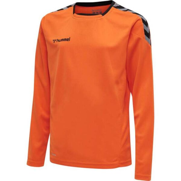 Hummel AUTHENTIC Kinder POLY JERSEY langarm TANGERINE 204923-5006...