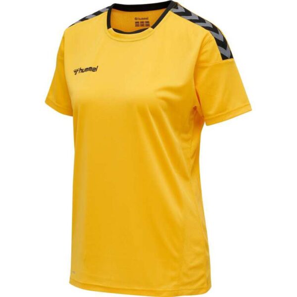 Hummel AUTHENTIC POLY JERSEY Damen S/S SPORTS YELLOW/BLACK...