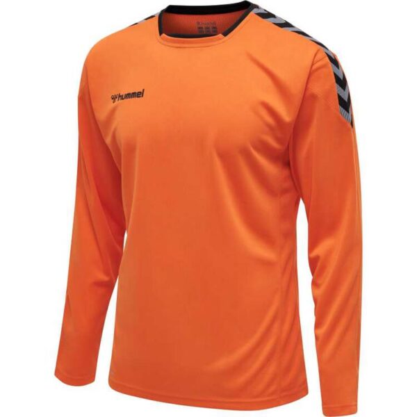 Hummel AUTHENTIC POLY JERSEY langarm TANGERINE 204922-5006 Gr. S