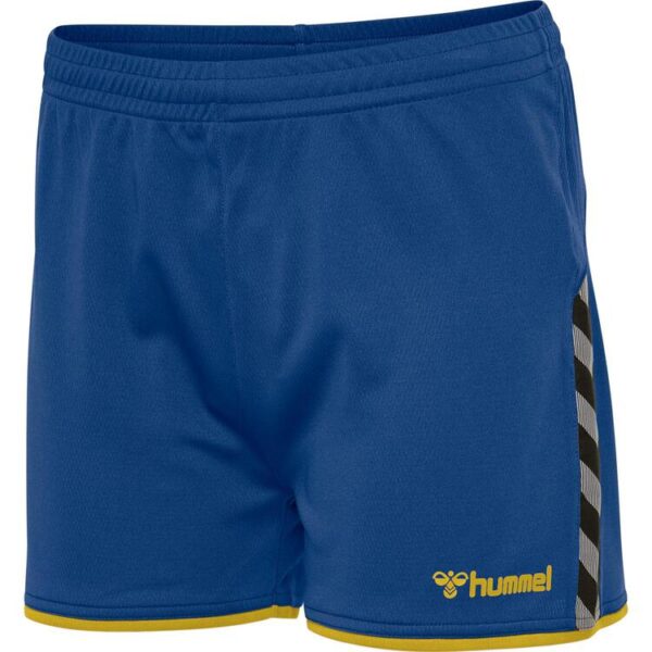 Hummel AUTHENTIC POLY SHORTS Damen TRUE BLUE/SPORTS YELLOW...