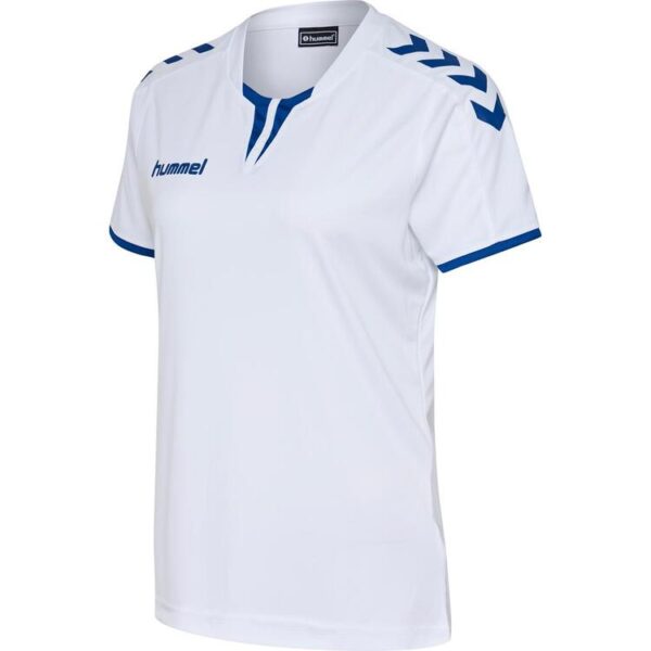 Hummel CORE WOMENS SS JERSEY WHITE/TRUE BLUE PR 003649-9369 Gr. M