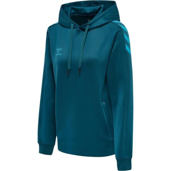 hummel Core XK Poly Hoody Damen 212649-7058 BLUE CORAL - Gr. M