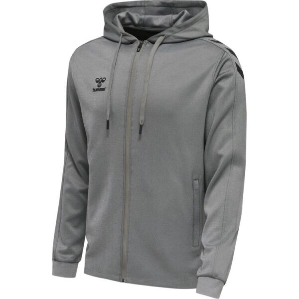 hummel Core XK Poly Zip Hoody Herren 211484-2006 GREY MELANGE - Gr....