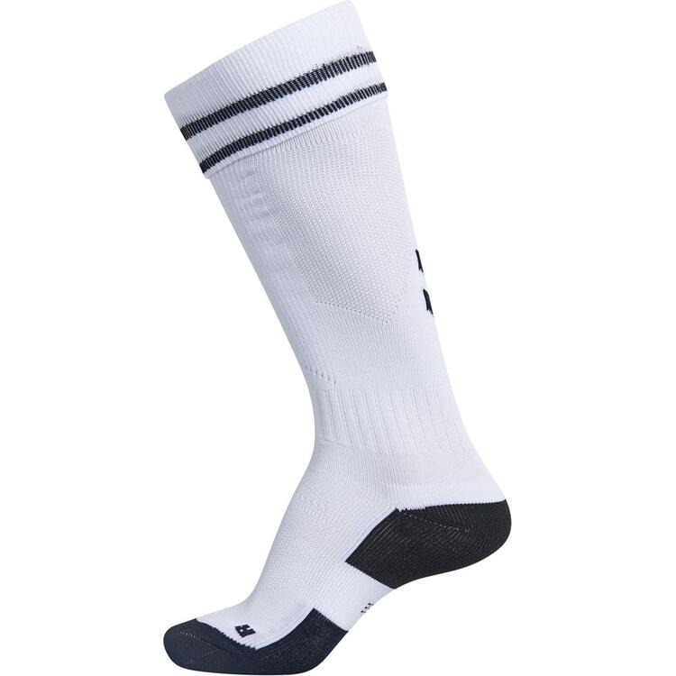 hummel element football sock white black 204046 9124 gr 27 30