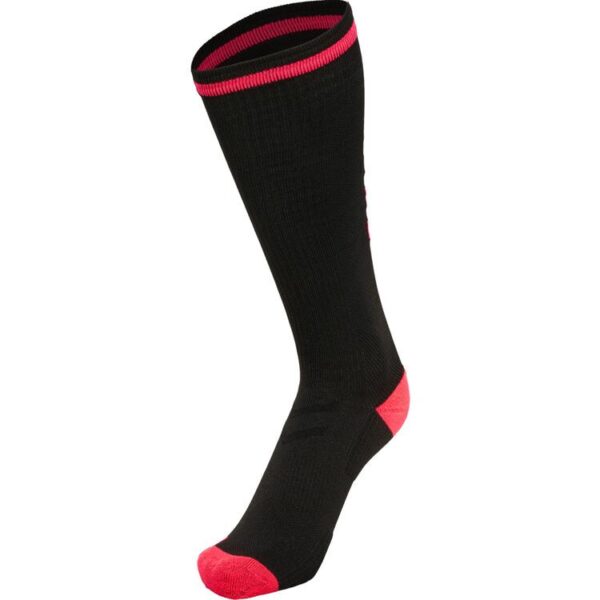 hummel Elite Indoor Socken HIGH BLACK/DIVA PINK 204044-2842 Gr. 27-30