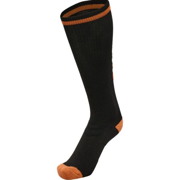 hummel Elite Indoor Socken HIGH BLACK/ORANGE TIGER 204044-2461 Gr....