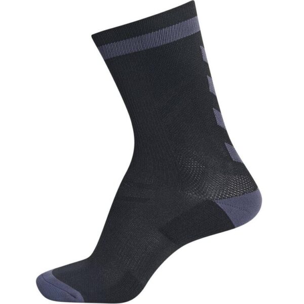 hummel Elite Indoor Socken low BLACK/ASPHALT 204043-1006 Gr. 27/30