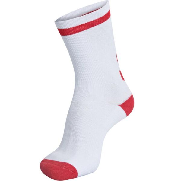 hummel Elite Indoor Socken low WHITE/TRUE RED 204043-9402 Gr. 27/30